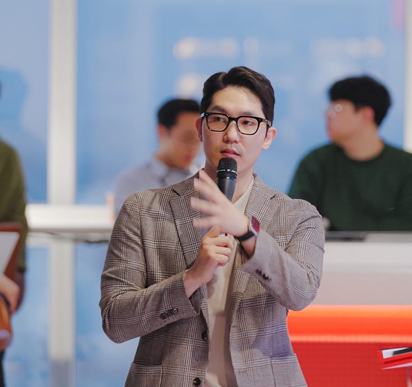 연사 발표 현장